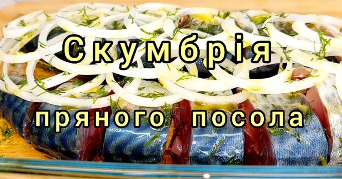 Семга пряного посола (рецепт моего мужа) : Рыбные блюда