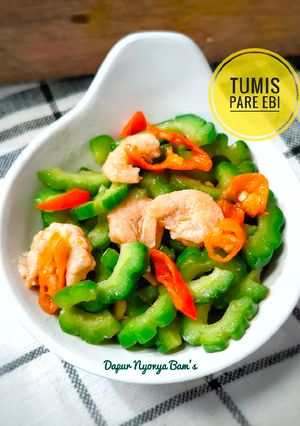 Foto resep Tumis Pare Ebi Anti Pahit