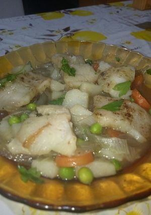 صورة لوصفة شرائح السمك على البخار (الفريت صول)