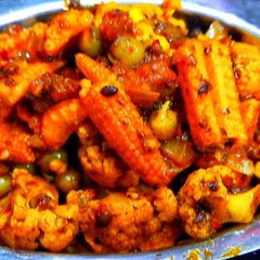 A picture of Mixed vegetable curry |Masala vegetable curry.