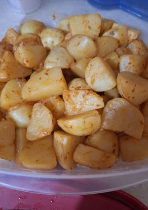 Una foto de Papas Picositas