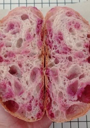 Foto resep Ubi Ungu Sourdough Bread