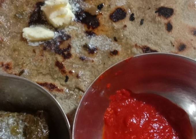 Bajra chapati