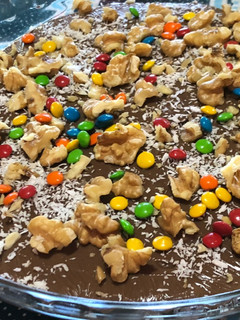Una foto de Postre de chocolate exprés