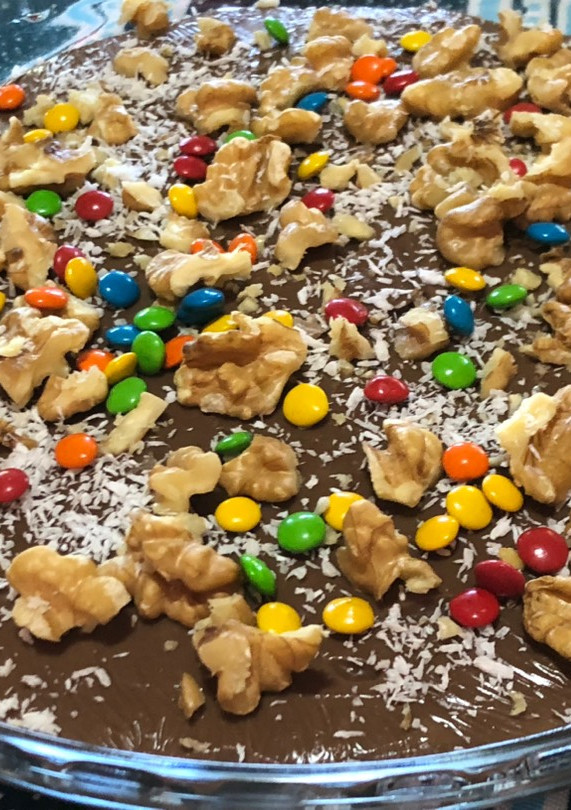 Una foto de Postre de chocolate exprés