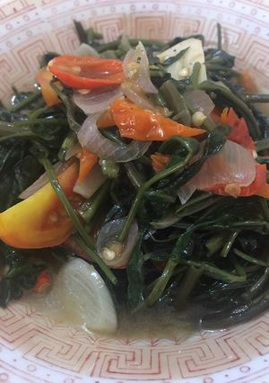 Foto resep Tumis kangkung terasi