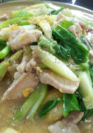 รูปของ ราดหน้าเส้นใหญ่หมู