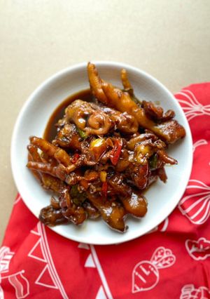 Foto resep Ampela Ceker Masak Kecap