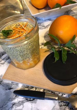 Une photo de Gourmandise au grains de chia