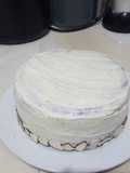 Pastel de zanahoria keto con glaseado de queso crema