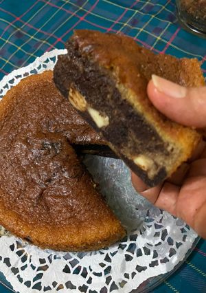 Foto resep Super lumer marble cake almond keto