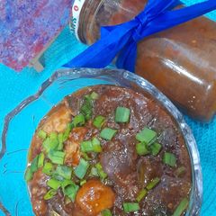 A picture of Chicken schezwan.