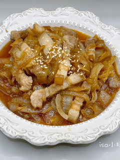 厚切薑燒豬肉 清冰箱版 的食譜成品照片