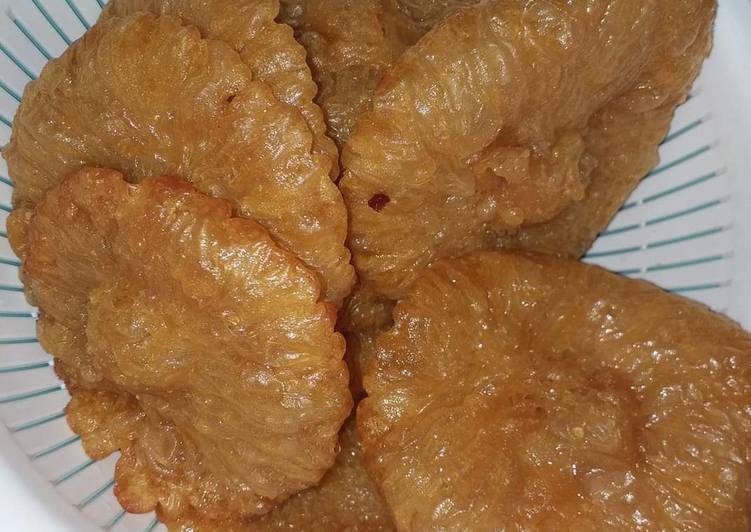 resep cara buat Cucur gula merah