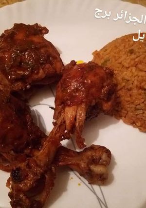 صورة لوصفة دجاج محمر بطريقة بسيطة وسريعة 😋