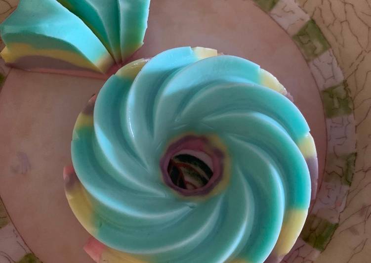 Bumbu Puding unicorn | Langkah Membuat Puding unicorn Yang Enak Dan Lezat