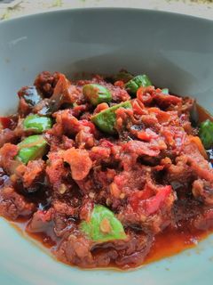 Foto resep Sambal bajak pete