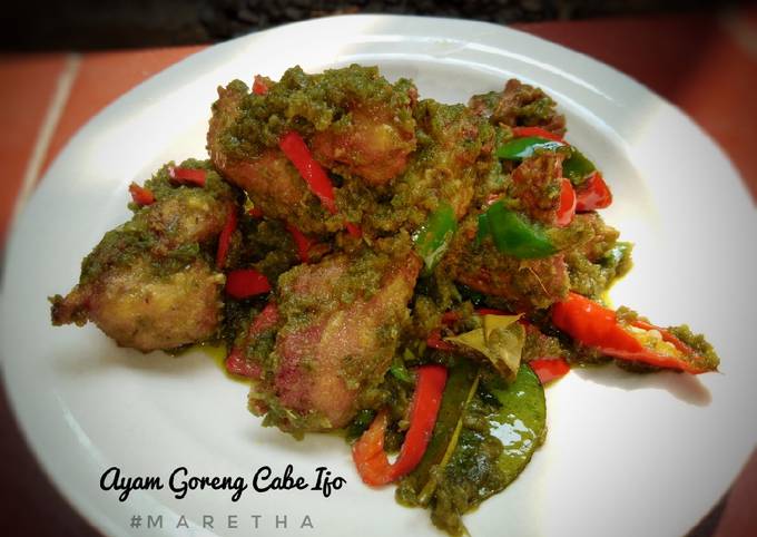 Resep Ayam Goreng Cabe Ijo Oleh Maretha Rizky - Cookpad