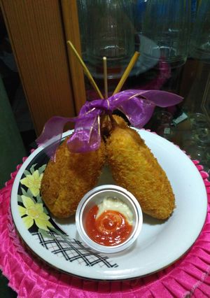 Foto resep Sosis Corn Dog