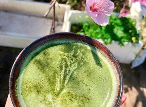Hình của món Matcha Latte 🍵🍵.