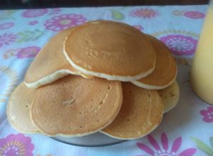 Una foto de Hotcakes ultra fáciles😻🤩