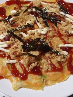 Foto resep Okonomiyaki Jepang