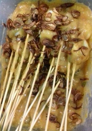 Foto resep Sate Padang (ayam telur puyuh) homemade