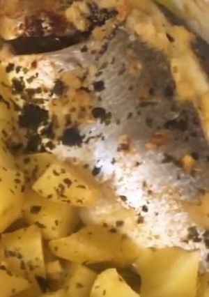 Foto de Dourada no Forno com Batatas
