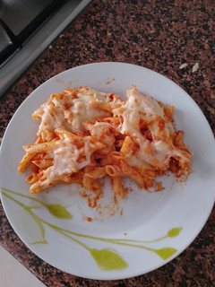 Una foto de Macarrones gratinados