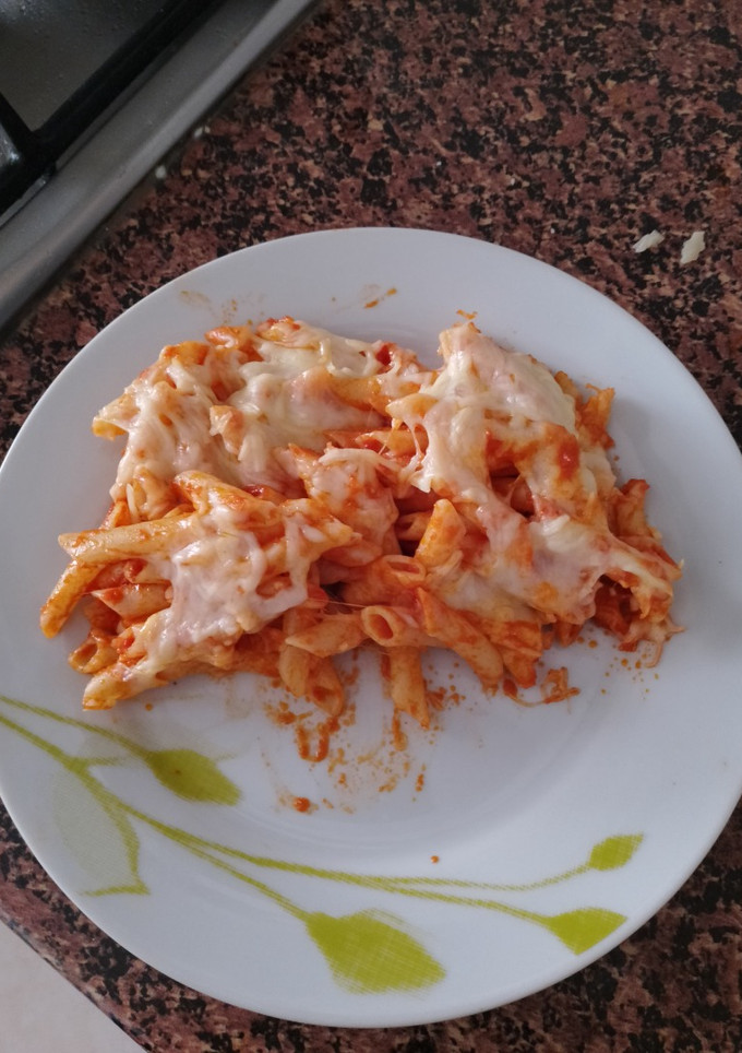 Una foto de Macarrones gratinados