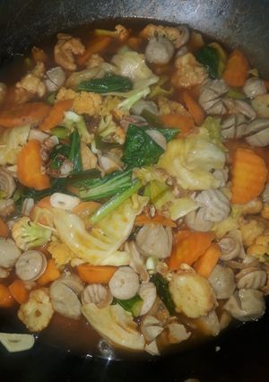 Foto resep Cap cay merah