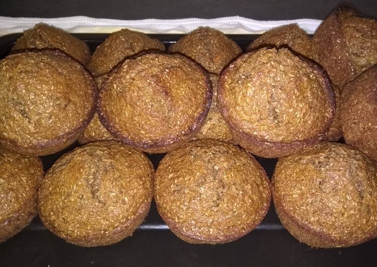 Carrots Bran Muffins