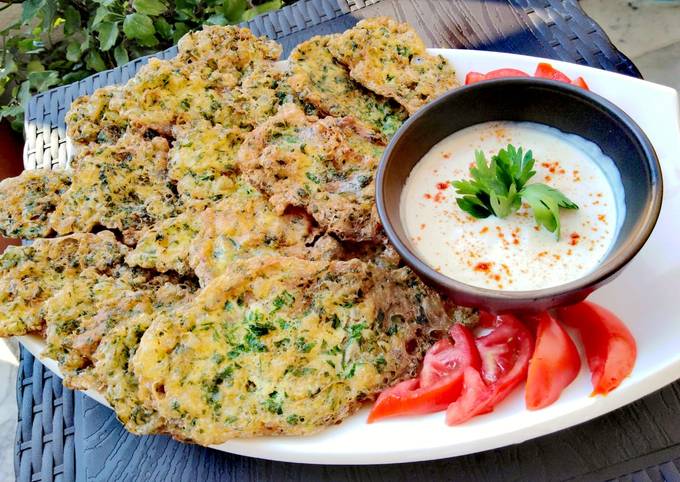 EJEH/ lebanese fresh-herb omelette