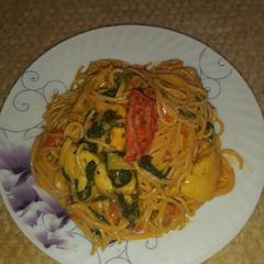 A picture of Yummy Pasta Sauce- New invention.