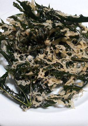 Foto resep Tempura daun pepaya jepang