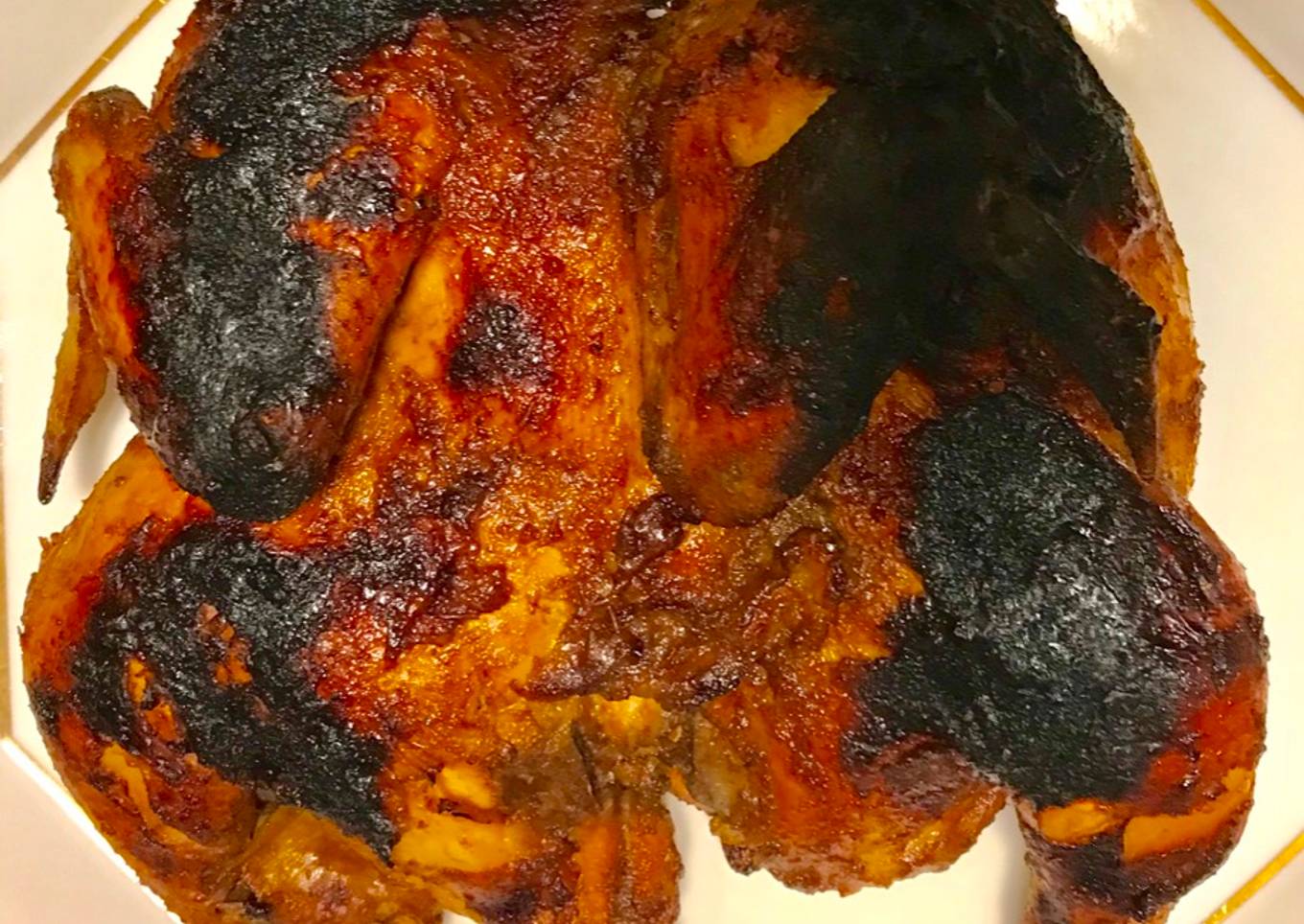 Ayam bekakak oven