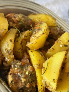 Foto de Frango com Batatas no forno