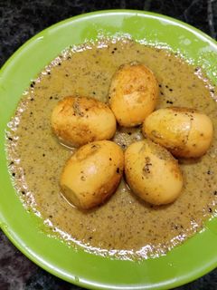 ডিম পোস্ত (dim posto recipe in Bengali) রেসিপির প্রধান ছবি