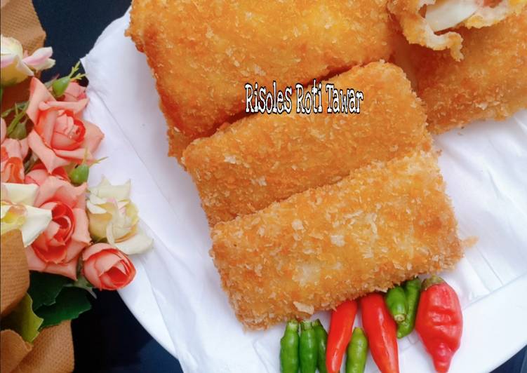 Resep Risoles Roti Tawar, Enak Banget