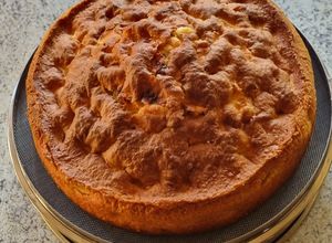 Foto di Torta alle pesche senza grassi
