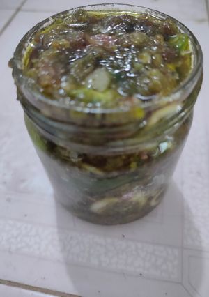 Foto resep Cumi pete sambel ijo