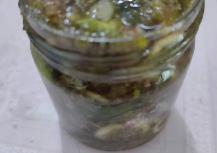 Cumi pete sambel ijo