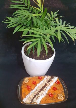 عکسی از دستور دسر کدوحلوایی