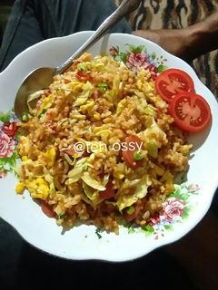 Foto resep Nasi Goreng sostorik (sosis telor orak arik)