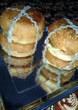 A picture of Simple burger.