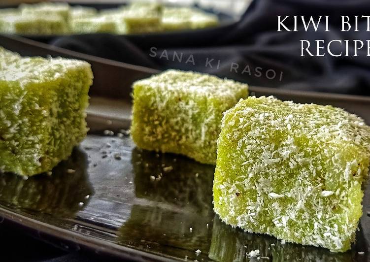 Steps to Make Delicious Kiwi Bites Recipe