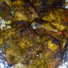 A picture of Simple Honey and rosemary grilled chicken.