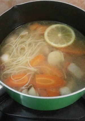 Foto resep Sup kakap lemon