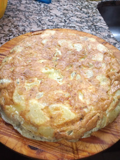 Una foto de Tortilla de papas saludable (sin freír)