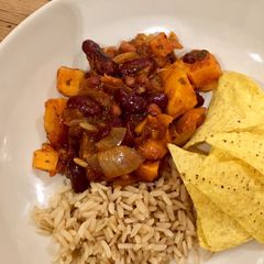 A picture of Super Easy Veggie Chilli.